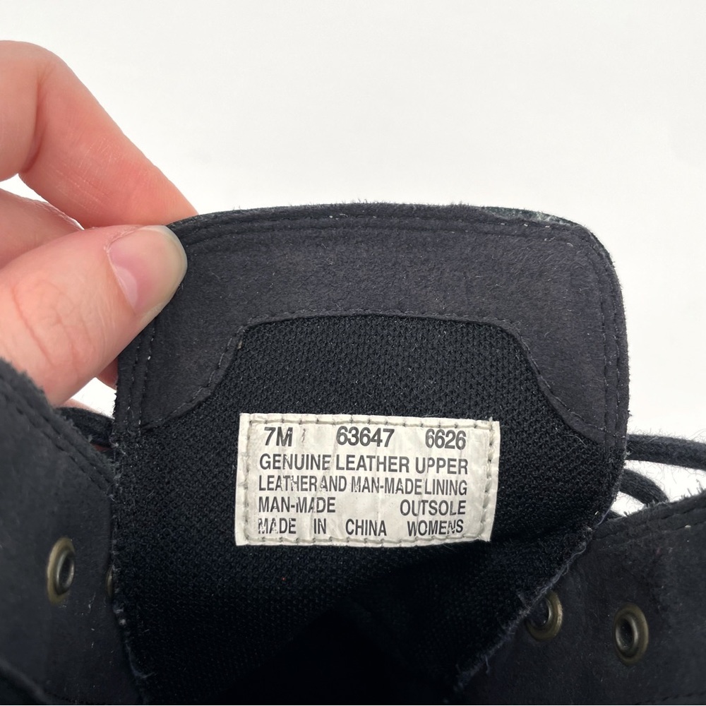 Timberland Black Lace Up Boots - Picture 5 of 8
